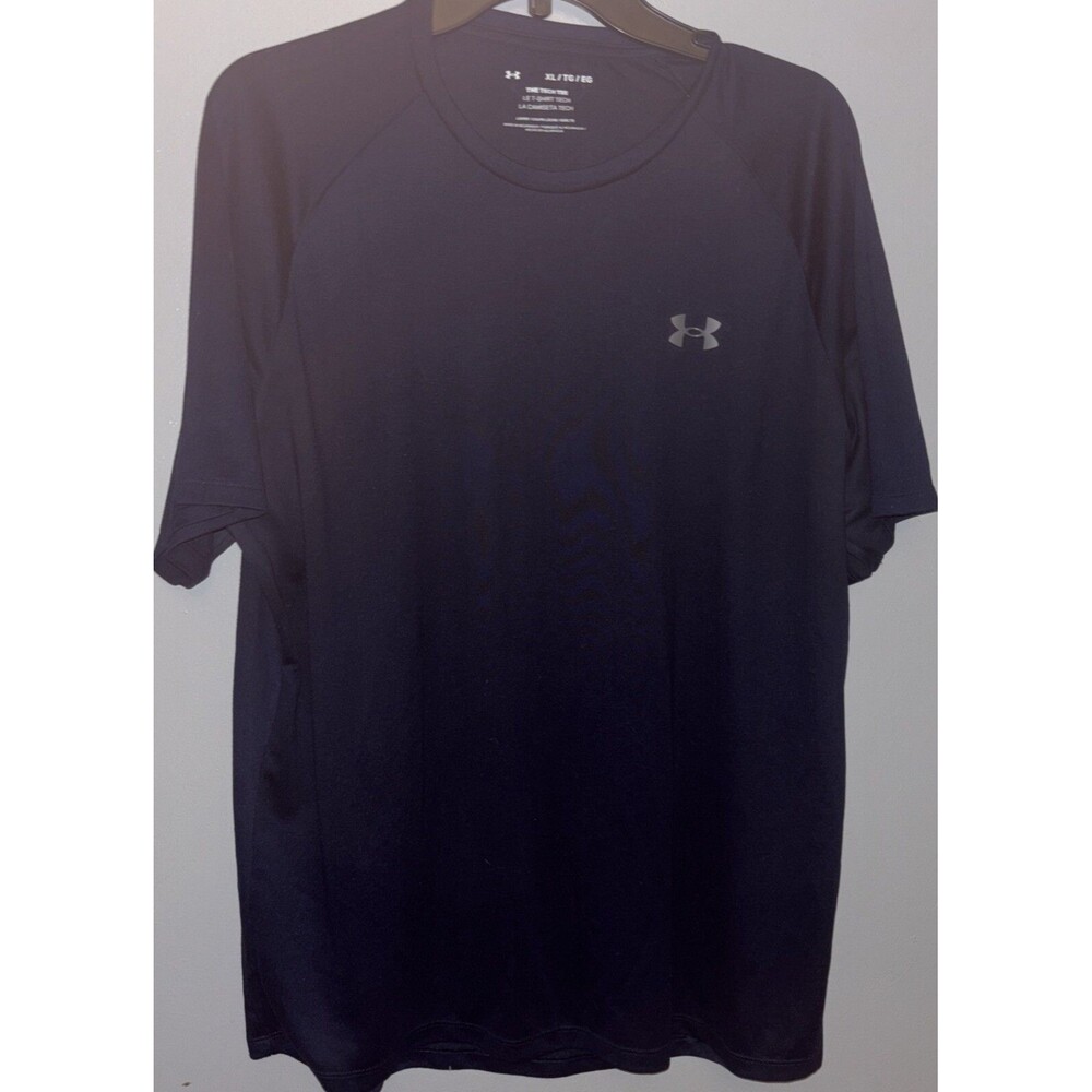UNDER ARMOUR Tech 2.0 Short Sleeve Tee Men's Sz XL Dark Blue #1326413.